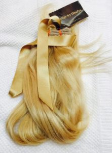 Europeiskt h?r blond "55"cm