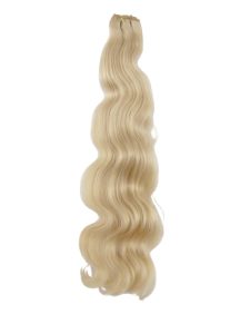 B?sta blond h?r f?r kr?sna 55 cm. Topp kvalit?. Tjockt hela v?gen till topparna som p? bilden