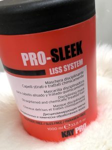 Pro sleek h?rmask 1000ml ?r mycket bra f?r alla h?r utom fettigt h?r