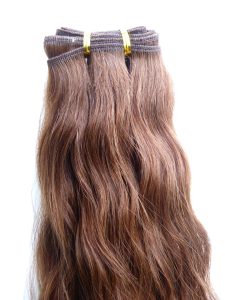 Brasilianskt virgin l?tt v?gigtt h?r color #5 bru