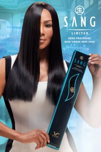 Alice Sang 100% Natural Virgin Spik rakt Hair